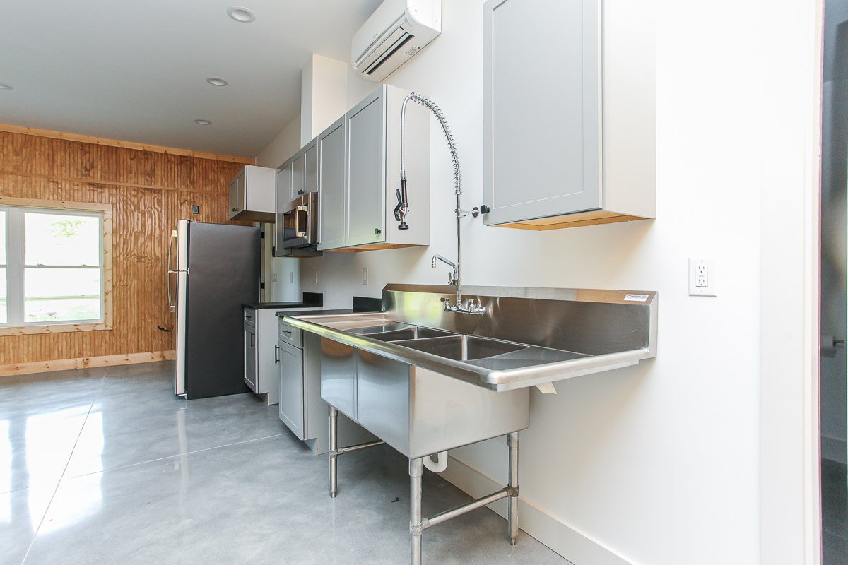 stainless steel utility sink